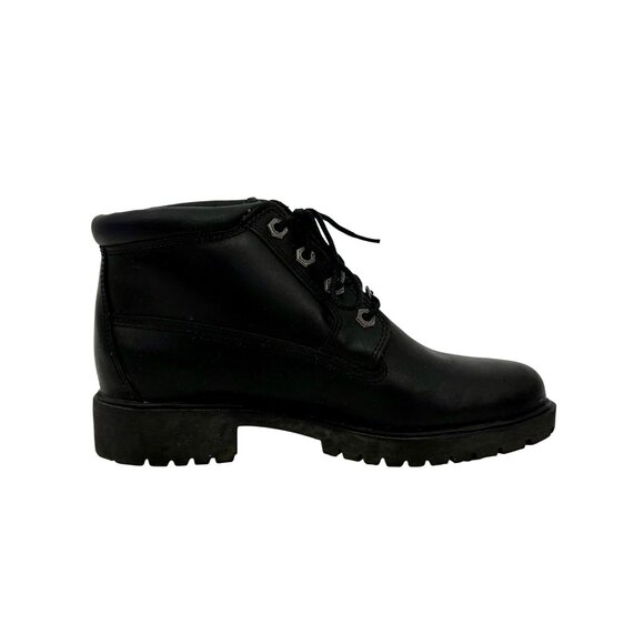 Timberland Nellie Black Leather Chukka Boot • Waterproof Streetwear Urban Grunge - Picture 9 of 16
